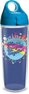 tervis dreamworks trolls made in usa double walled insulated tumbler travel cup keeps drinks cold & hot, 24oz water bottle, music together