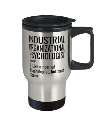 ODTGIFTS Funny Industrial Organizational Psychologist Travel Mug Like A Normal Psychologist But Much Cooler 14oz Stainless Steel