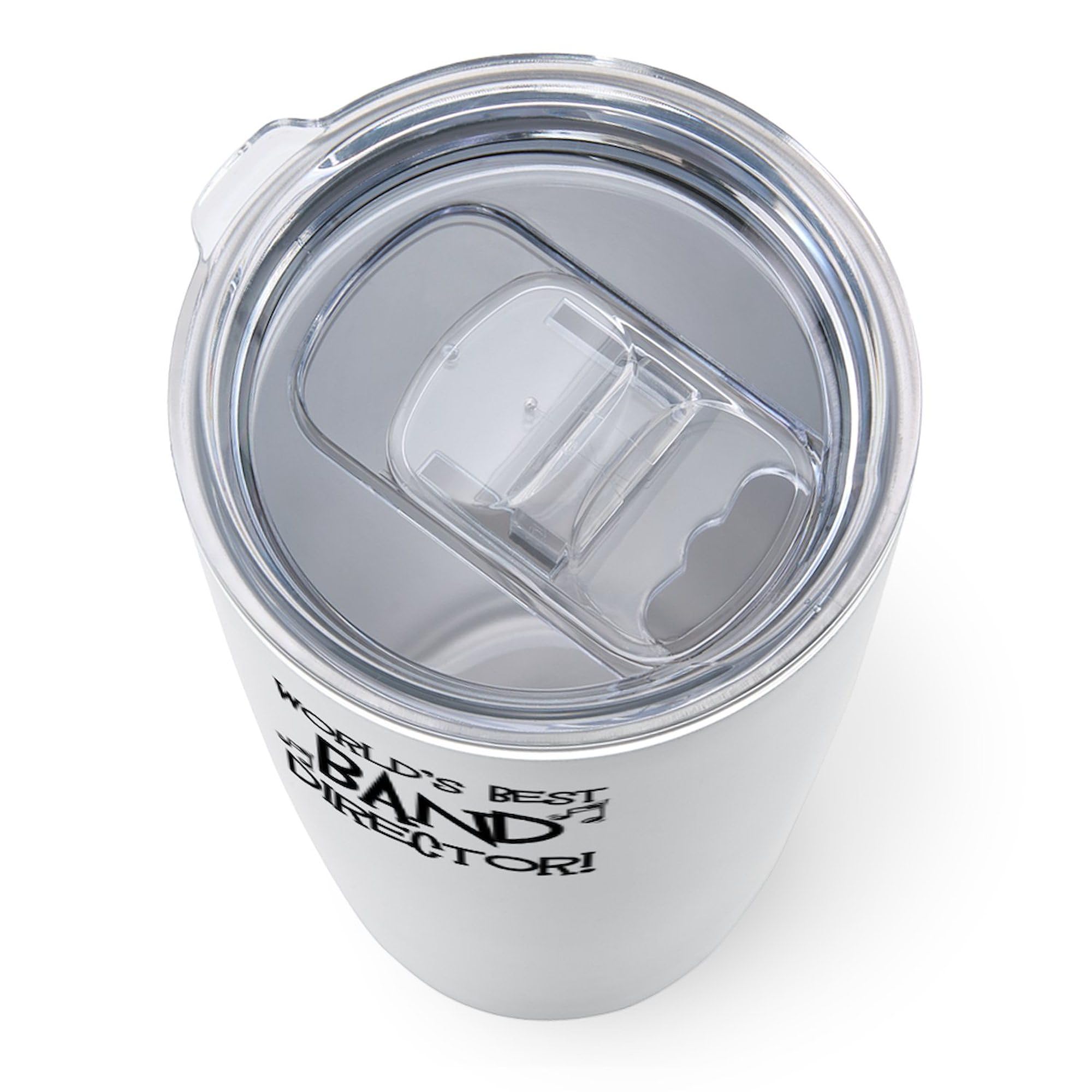 CafePress Worlds Best Band Director Travel Mug Stainless Steel Travel Mug, Insulated 20 oz. Coffee Tumbler
