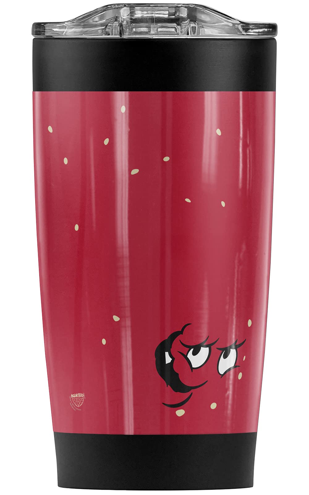 Logovision Aqua Teen Hunger Force Meatwad Stainless Steel Tumbler 20 oz Coffee Travel Mug/Cup, Vacuum Insulated & Double Wall with Leakproof Sliding Lid | Great for Hot Drinks and Cold Beverages