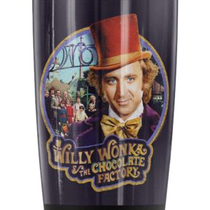 Logovision Willy Wonka Contestants Stainless Steel Tumbler 20 oz Coffee Travel Mug/Cup, Vacuum Insulated & Double Wall with Leakproof Sliding Lid | Great for Hot Drinks and Cold Beverages