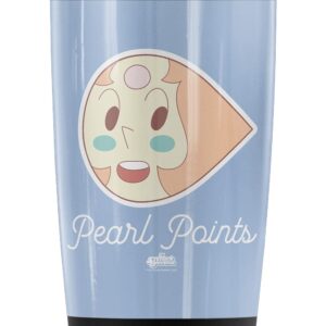 Logovision Steven Universe Pear Points Stainless Steel Tumbler 20 oz Coffee Travel Mug/Cup, Vacuum Insulated & Double Wall with Leakproof Sliding Lid | Great for Hot Drinks and Cold Beverages