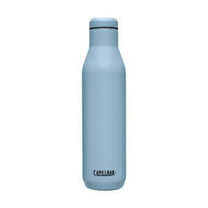 camelbak horizon 25oz water bottle - insulated stainless steel - wine compatible - leak proof - dusk blue