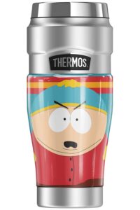 thermos south park cartman stainless king stainless steel travel tumbler, vacuum insulated & double wall, 16oz