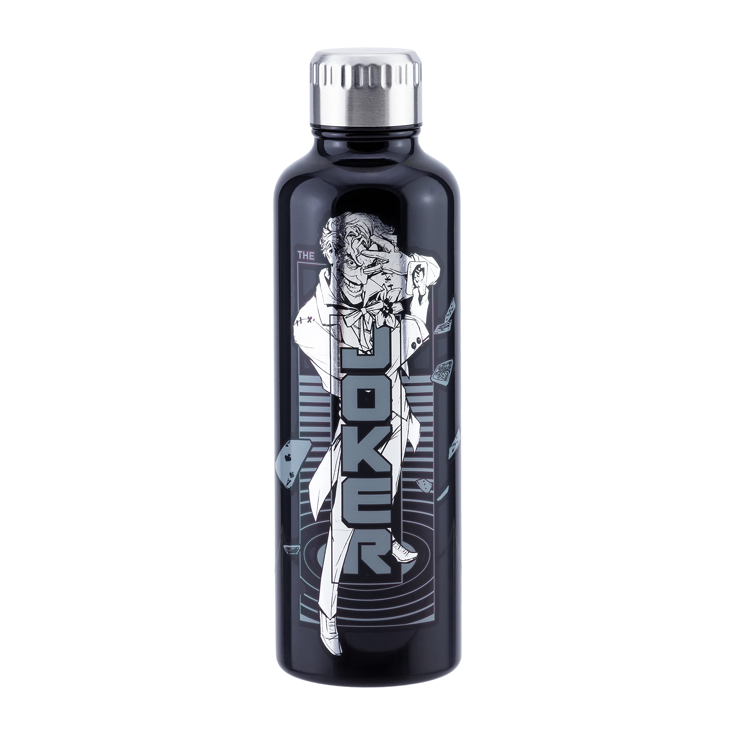 Paladone Batman Metal Water Bottle | Officially Licensed Superhero Merchandise