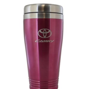 Au-TOMOTIVE GOLD Stainless Steel Travel Mug for Toyota Camry (Pink)