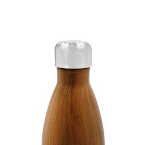 S'well Stainless Steel Reusable Water Bottle, 750ml, Teakwood, Triple-Insulated and Leak-Proof Drinking Bottle for Hot and Cold Beverages up to 48h Cold/24h Hot