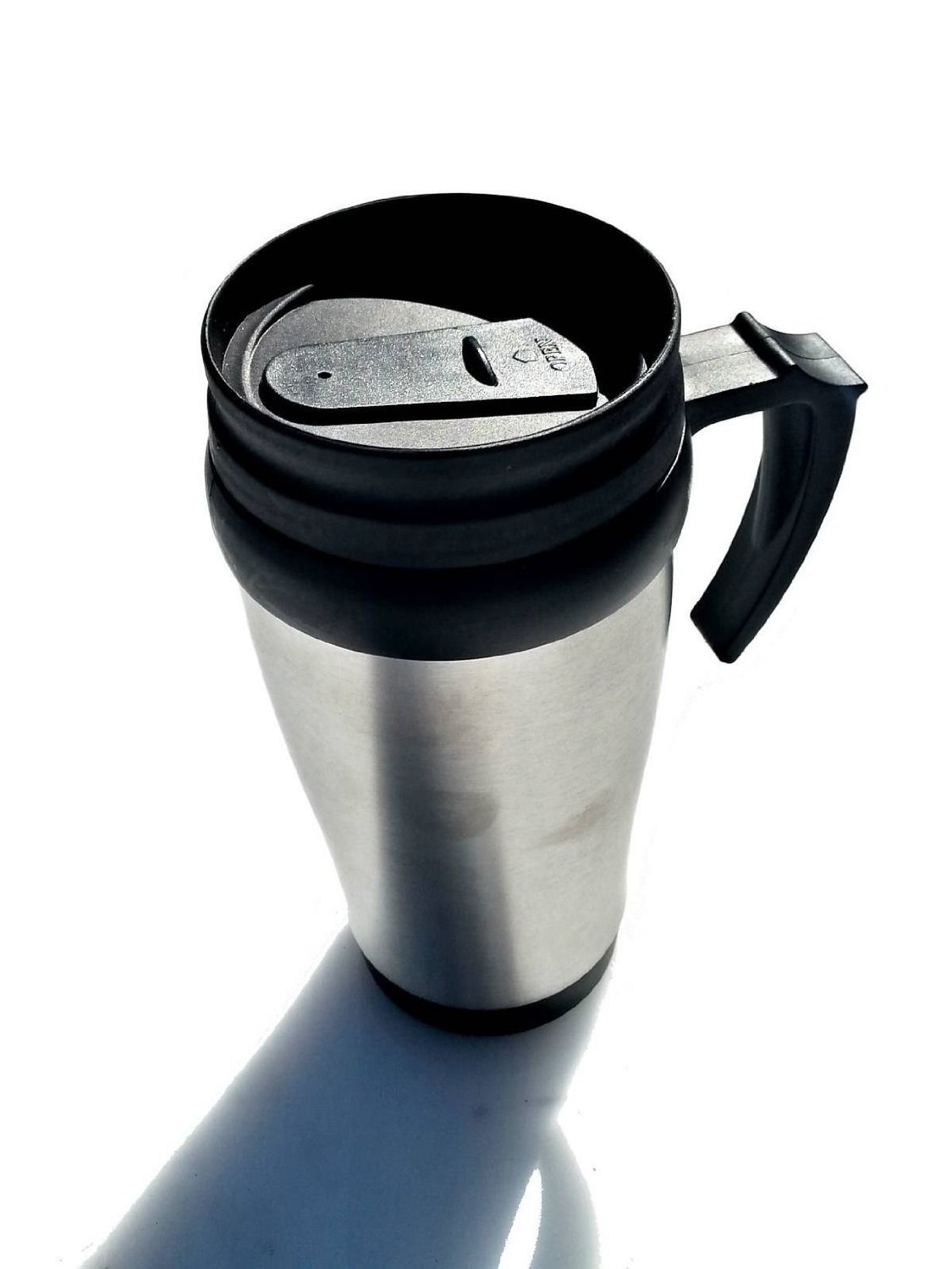 16oz Stainless Steel Insulated Liner Travel Tumbler Coffee Thermos Mug Tea Cup by Mega Tumbler