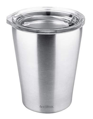 Isosteel to Go Mug Slim 0.25 Litre Vacuum Insulated Cup Silver