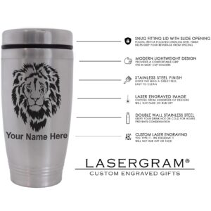 SkunkWerkz Commuter Travel Mug, Freight Train, Personalized Engraving Included