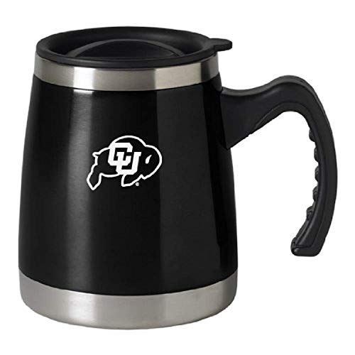 16 oz Stainless Steel Coffee Tumbler - Colorado Buffaloes