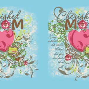 Tree-Free Greetings Cherished Mom: Proverbs 31:29 Artful Traveler Double-Walled Cool Cup with Reusable Straw, 16-Ounce