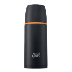 esbit stainless steel vacuum flask with double-wall insulation and drinking mug lid - 0.5 liter