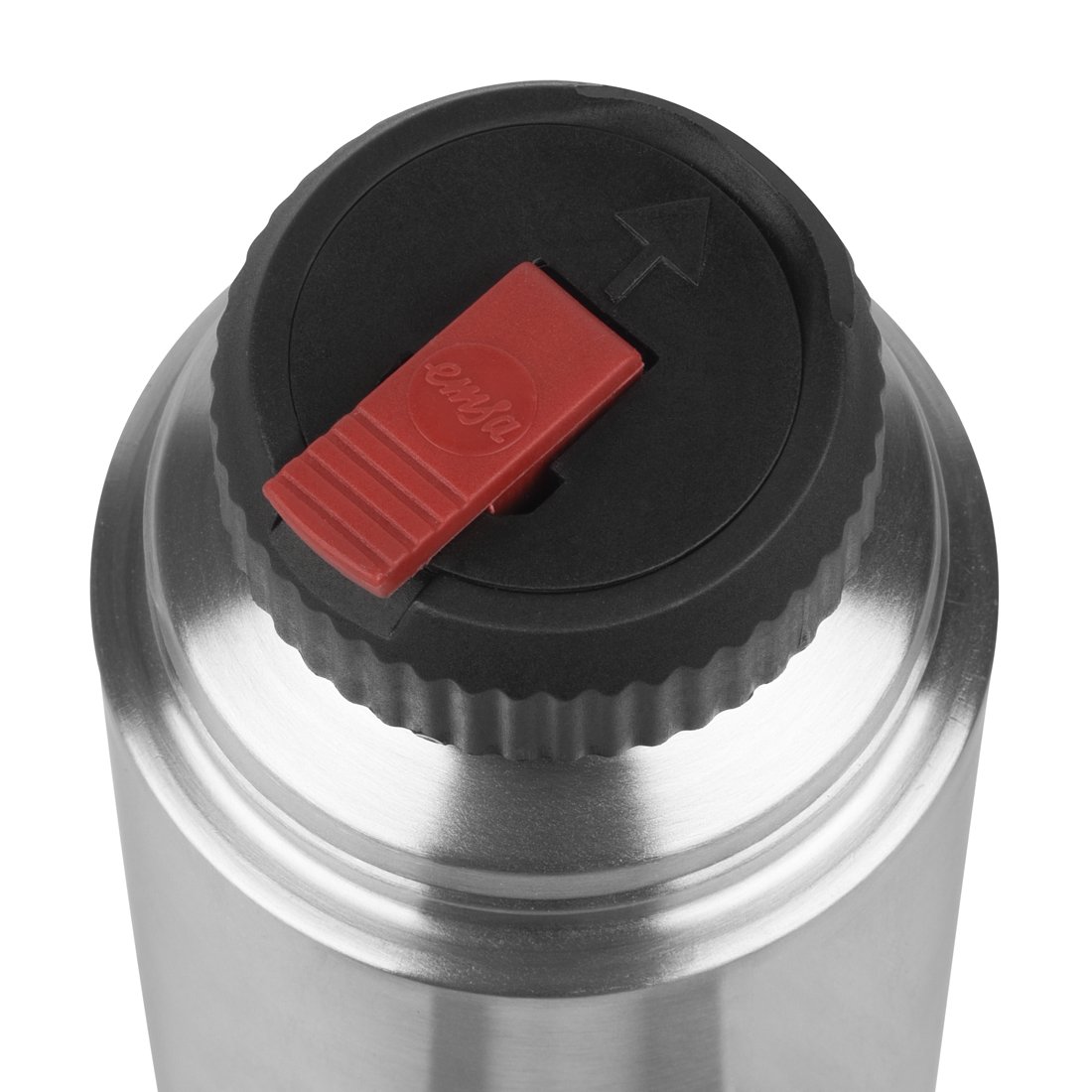 Emsa "Senator" 16.9 oz Vacuum Flask from Stainless Steel, Silver