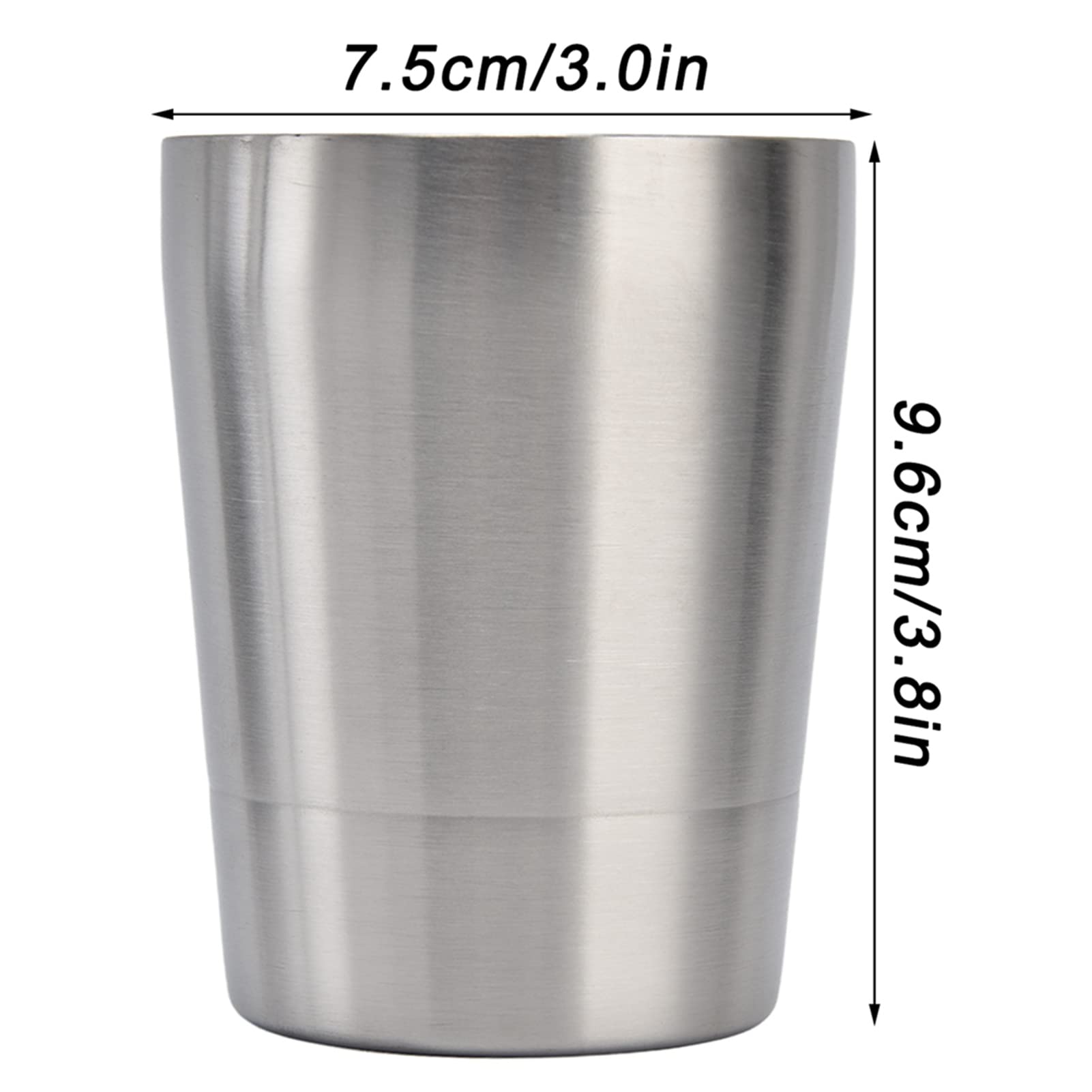 DULRLLY 14 oz Coffee Mug with Lid, Stainless Steel Coffee Mug Double Wall Vacuum Insulated Travel Mug for Hot & Cold Drinks for Home Office(True Color Trumpet 263ml)