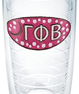 Tervis Gamma Phi Beta Sorority Tumbler, 16 oz, Clear -