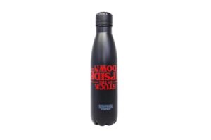 pyramid international stranger things insulated metal water bottle with upside down graphic 540ml - official merchandise