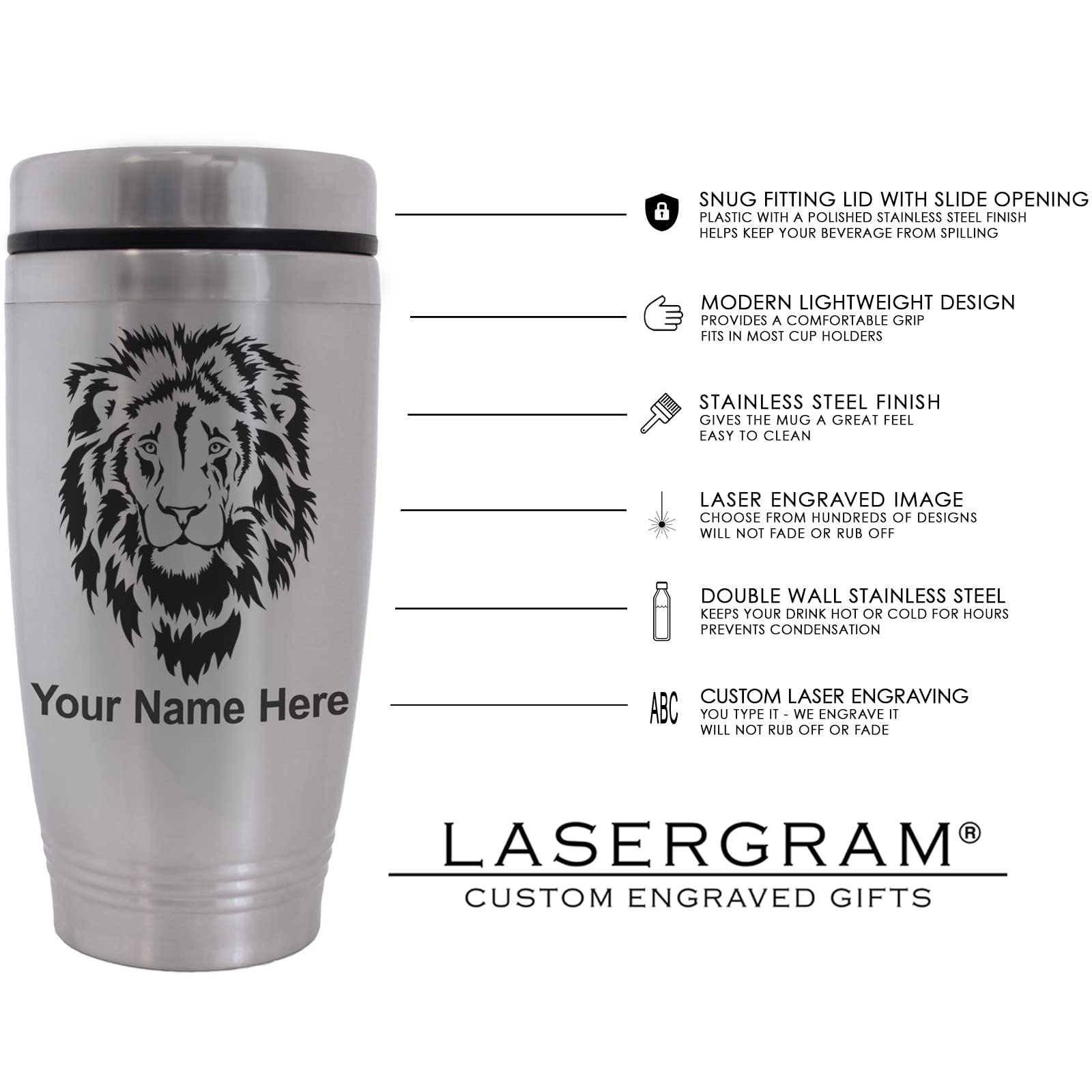 SkunkWerkz Commuter Travel Mug, ST Surgical Technologist, Personalized Engraving Included