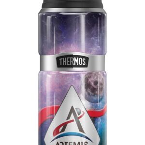 Nasa Artemis To The Moon THERMOS STAINLESS KING Stainless Steel Drink Bottle, Vacuum insulated & Double Wall, 24oz