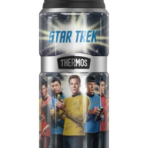 Star Trek Original Crew THERMOS STAINLESS KING Stainless Steel Drink Bottle, Vacuum insulated & Double Wall, 24oz