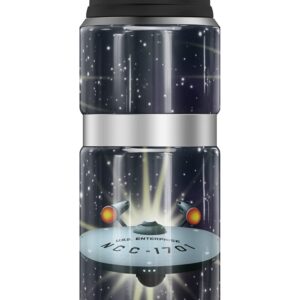 Star Trek Original Crew THERMOS STAINLESS KING Stainless Steel Drink Bottle, Vacuum insulated & Double Wall, 24oz