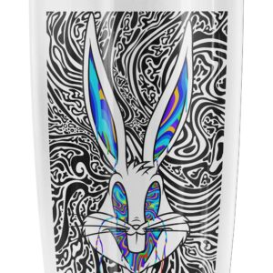 Logovision Looney Tunes Wild Bugs Stainless Steel Tumbler 20 oz Coffee Travel Mug/Cup, Vacuum Insulated & Double Wall with Leakproof Sliding Lid | Great for Hot Drinks and Cold Beverages