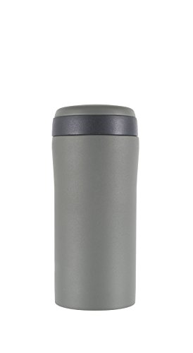 Lifeventure 9530ME Thermal Mug, Insulated & Leakproof Travel Mug, 300ml, Matt Grey