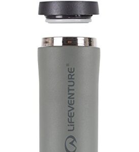 Lifeventure 9530ME Thermal Mug, Insulated & Leakproof Travel Mug, 300ml, Matt Grey