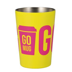 CB Japan GOMUG NEON Tumbler, Convenience Store, Coffee Cup, Neon Yellow, 15.2 fl oz (460 ml), Stainless Steel, Vacuum, Insulated
