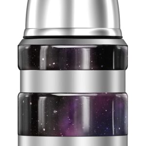 Nasa Nasa Logo Astronaut THERMOS STAINLESS KING Stainless Steel Food Jar with Folding Spoon, Vacuum insulated & Double Wall, 16oz