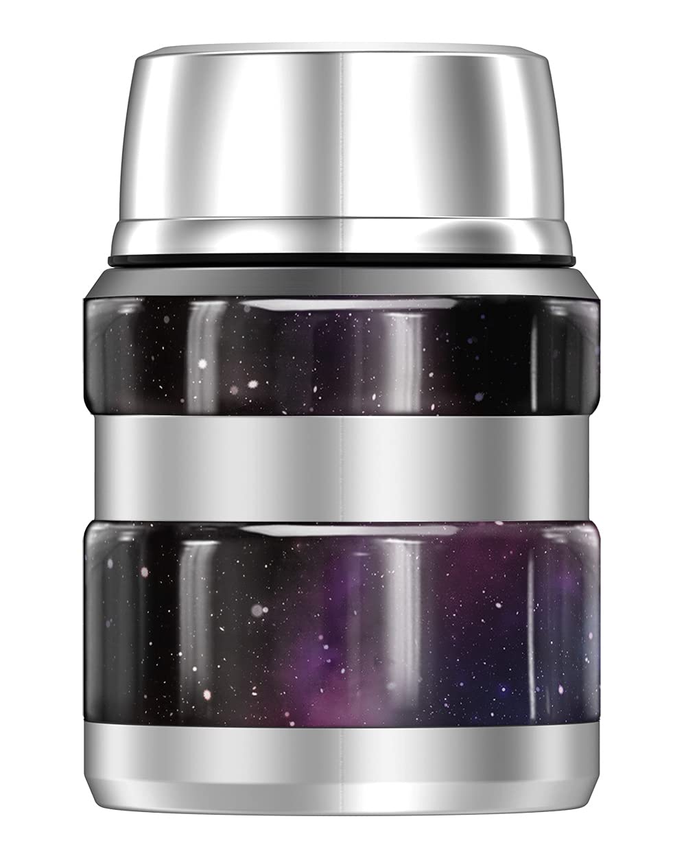 Nasa Nasa Logo Astronaut THERMOS STAINLESS KING Stainless Steel Food Jar with Folding Spoon, Vacuum insulated & Double Wall, 16oz