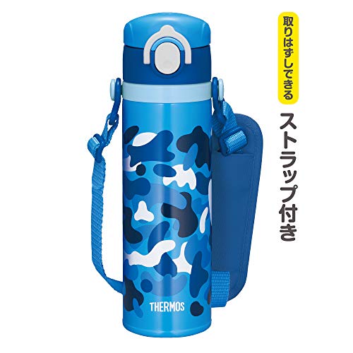 Thermos JOI-500 BL Water Bottle, Vacuum Insulated Kids Travel Mug, 16.9 fl oz (500 ml), Blue