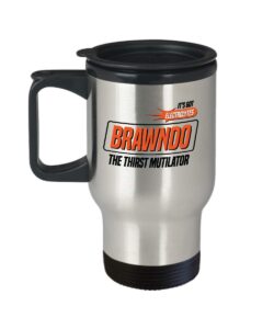 idiocracy brawndo the thirst mutilator travel mug