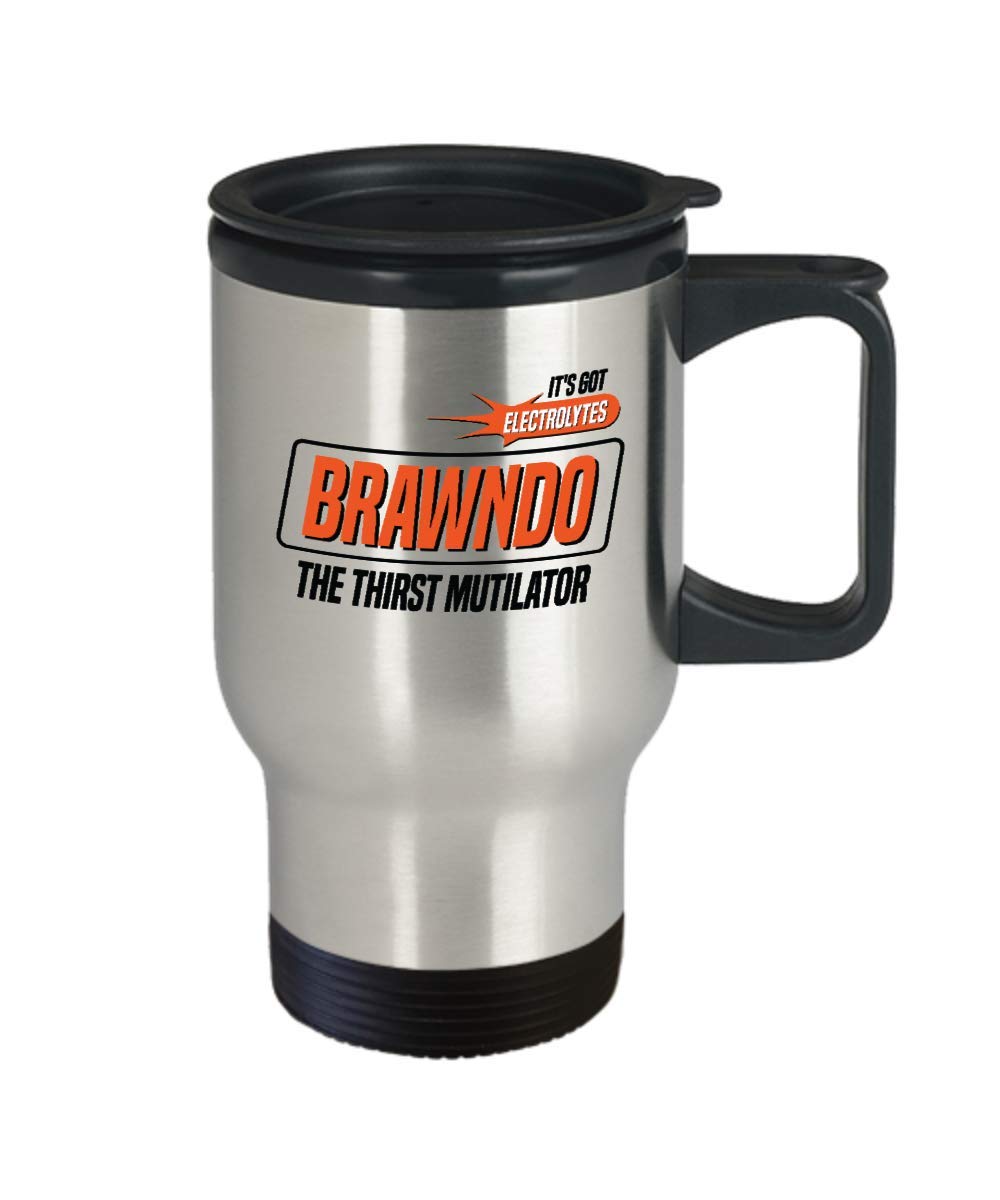 Idiocracy Brawndo The Thirst Mutilator Travel Mug