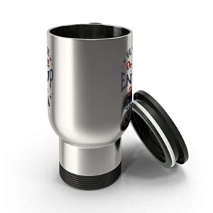 Funny Pastor Cup - Be Careful or You'll End up in My Sermon - 14oz Coffee, Tea Travel Mug