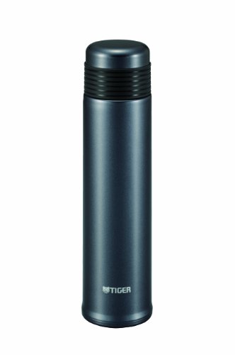 Tiger Stainless Steel Vacuum Insulated Bottle, 12-Ounce, Metallic Black