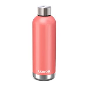 lkikos insulated vacuum small water thermos bottle for coffee thermos for women kids hot and cold drink