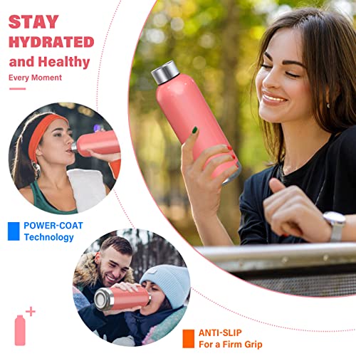 LKIKOS Insulated Vacuum Small Water Thermos Bottle for Coffee thermos for women Kids Hot and Cold Drink