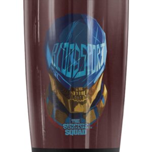 Suicide Squad 2 Bloodsport Illustration Stainless Steel Tumbler 20 oz Coffee Travel Mug/Cup, Vacuum Insulated & Double Wall with Leakproof Sliding Lid | Great for Hot Drinks and Cold Beverages