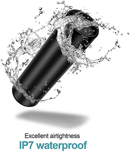 Smart Vacuum Insulated Water Bottle with Automatic LED Temperature Display, Large Flask 500 ML Stainless Steel Drinking Cup (Black)