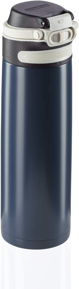 Leifheit Thermosflasche Thermos flask, 7,8 x 7,5 x 25 cm, Dark Blue