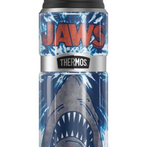 Jaws Ocean Tie Dye THERMOS STAINLESS KING Stainless Steel Drink Bottle, Vacuum insulated & Double Wall, 24oz