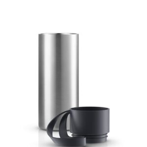 EVA SOLO 567467 Stainless Steel Insulated Mug 350 ml, Black, 20,7 x 7,8 x 7,8 cm | Danish Design, Functionality & Quality |