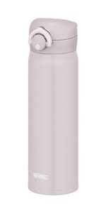 thermos jnr-501ltd pgg water bottle, vacuum insulated travel mug, 16.9 fl oz (500 ml), pink greige