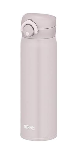 Thermos JNR-501LTD PGG Water Bottle, Vacuum Insulated Travel Mug, 16.9 fl oz (500 ml), Pink Greige