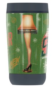 thermos a christmas story leg lamp guardian collection stainless steel travel tumbler, vacuum insulated & double wall, 12 oz.