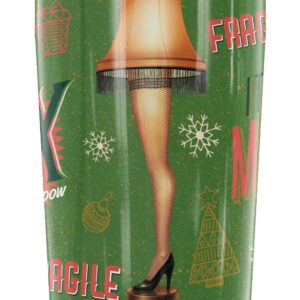 THERMOS A Christmas Story Leg Lamp GUARDIAN COLLECTION Stainless Steel Travel Tumbler, Vacuum insulated & Double Wall, 12 oz.