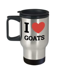 9700512-goat lover heart i love goats travel mug