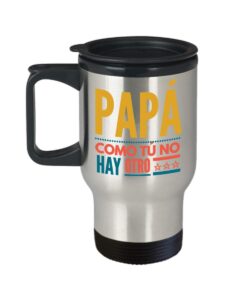 regalo para papa taza de cafe padre feliz dia del padre vaso, taza café divertidas, tazas personalizadas, coffee mug inspiradoras, taza con mensajes positivos gift for dad.