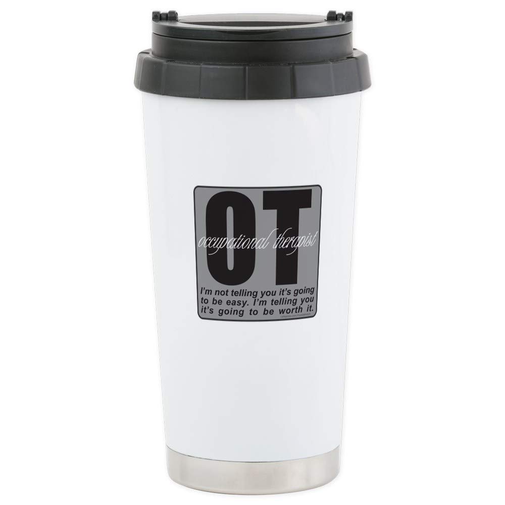 CafePress OT/Occupational Therapist Stainless Steel Travel M Stainless Steel Travel Mug, Insulated 20 oz. Coffee Tumbler